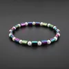 Hot Summer Coast Foot Chain Healthy Anklet Bracelet Colorful Magnetic Beads Hematite White Pearl Charm Anklet for Women