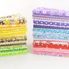 Gratis frakt 50pieces 20cm * 25cm Tyg Stash Cotton Fabric Charm Packs Patchwork Quilting Tilda No Repeat Design W3b4-1