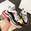 Männer Paris Schuhe 17FW Triple S Turnschuhe Schicht Kombination Mode Triple S Casual Retro Tag Sport Schuhe Frauen Laufschuhe