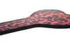 Bondage Faux Leather Red Luipard Print Paddle Slapper Whip Restraint Roleplay Game Fun #R87