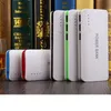 Wholesale - - power bank 20000mAh Colorful Universal Power Bank External Battery Backup USB Portable Cell Phone Chargers