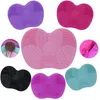 Hela Big Silicone Makeup Brush Cleaning Mat Cosmetic Brush Cleaning Washing Tools Silica Makeup Brush Cleaner Pad Board Scrub4482934