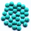 LOTS 8MM 12MM Pierre Naturelle Ronde CABINE Cabochon Turquoise Rose Cristal Charmes Pierre Perles Bague Collier Fabrication De Bijoux DIY Perles