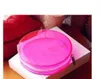 5st Lot C Fashion Red Transparent runt Shape Waterproof dragkedja med presentförpackning Famous Beauty Cosmetic Case Luxury Makeup orga188z