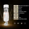Ny automatisk kolv teleskopisk sex maskin elektrisk manlig masturbator luft sugande utdragbara vibratorer stoker sexleksaker för män s1025