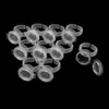 50PCS Tattoo Ink CupsCaps Microblading Pigment Ring Cups For Permanent Makeup Eyebrow Eyelash Extend Glue Holder Container With L5865853
