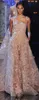 Sukienka wieczorowa Yousef Aljasmi Kim Kardashian Square Neck Zroszony Długa Dress Noble Almoda Gianninaazar Zuhlair Murad Ziadnakad