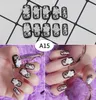 Moda 3D Sahte Çivi Yanlış Tırnak Plastik Nail Art İpuçları Tam Kapak yanlış fransız tırnak sanat İpuçları Gelin Parmak Güzellik