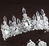 Bijoux de mariée, accessoires pour robe de mariée, couronne de glaçons en cristal, en alliage de cheveux, ornements de cheveux de reine