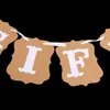 Geschenke Banner Geschenke Bunting Burlleinen Geschenke Schild für Hochzeitsfeier Babyparty Braut Dusche Verlobung Bachelorette Ruhestandsgeburtstagsfeier s