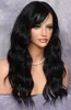 Long Soft Off Black Wig So Natural N Realistic Goregeous wavy Heat Safe WBUK 1B