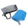 Serviettes de plage pour adulte microfibre carré tissu séchage rapide voyage serviette de sport couverture bain piscine Camping