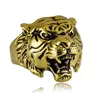 gold tiger pierścienie