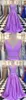 Bellissimo abito formale da sera Lilac 2 pezzi 2018 Deep V Neck Satin Una linea in rilievo in rilievo abito da ballo da ballo