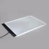 Freeshipping 디지털 태블릿 A4 용지 크기 LED 아티스트 얇은 아트 스텐실 드로잉 보드 초박형 아트 추적 쓰기 라이트 패드
