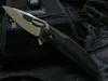 Facas dobráveis ZT 0999 ZT0999 ZT09999CF Rolução de bola de alta qualidade G10 Handel