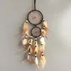 Двойные кольца ручной работы с мечтой щедро дома, висящий Dreamcatcher Decor 6colors смешанный ремесленник ручной работы, который 7069630