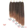 Extensions de cheveux tressés au Crochet sénégalais, 30 racines, Kanekalon, tresses synthétiques, Faux Locs, Dreadlocks, boîte de tresses 3078341