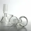 14mm 18mm szklana miska z grubym pyrex Clear szklany uchwyt blachy bongu bonga do bongs palenie rur wodnych