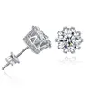 Mens Stud Earrings Women Gold Earring Jewelry 5 Colors Fashion Rhinestone Zircon Earrings For Men