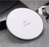 New Design Fast Wireless Charger Aluminum Alloy Wireless Charging Pad With USB Cable For iphone X 8 Samsung Galaxy S9 S8 plus Note goophone