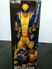 2018 venta caliente de los vengadores acción del PVC Figuras Marvel Heros 30cm Iron Man Spiderman Capitán América Wolverine figura juguetes Ultron
