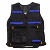 Alta qualidade Tactical Vest ajustável com bolsos de armazenamento adequado para N-Strike Elite Equipe