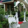 Fil de Tulle Organza blanc de 50CM de large, fournitures de décoration pour arrière-plan de mariage romantique, 164 pieds par lot3054