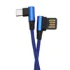 Cables de alta velocidad USB Tipo C 1M para Samsung Gaxaly S8 S8 Xiaomi MI5 MI6 HUAWEI HONOR 9 CARGO DE DATOS DE SYNC de cargador de cargador de carga rápida