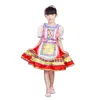 SONGYUEXIA Russian National Performance Costumes for Kids Chinese Folk Dance Dress for Girls Modern Dance Princess Dress