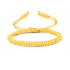 Fashion Summer Sandbeach Jewelry Wholesale 10pcs/lot Top Quality Single Color Rope Buddhist Handmade Lucky Knots Yoga Bracelet Nice Gift