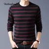 Baishanglinna Sweater Men Cashmere Pullover 2018 Winter Warm Sweater Mens Knitted wool Sweaters Pull Homme Cotton Pullover 18201