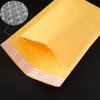 Paquets de sacs en papier papiers kraft enveloppes en mousse à bulles enveloppes rembourrées sacs paquet pour cadeau en gros