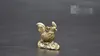 Galo de cobre pingente de bronze pingente de zodíaco frango chaveiro ornamento de cobre saco do telefone móvel pendurado latão frango pequeno pêndulo