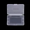 Custodia rigida in plastica trasparente per cartuccia di gioco Scatola di immagazzinaggio trasparente per GameBoy Advance GBA Carte da gioco Cart Protector DHL FEDEX EMS SPEDIZIONE GRATUITA