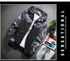 Autumn Camouflage Jackets Men Fashion Printing Hooded Bomber Coat Slim Fit Male Windbreaker Casual Clothing Outerwear M-2XL