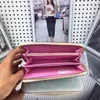 2019 nuevo todo clásico cartera estándar PU cuero de moda bolso largo bolsa con cremallera bolsillo para monedas compartimento para notas organi276p