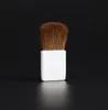 New Flat Make Up Brush Face Cheeks Blend Makeup Cosmetic Brusher Small Horse Hair Makeup Brushes Foundation Brush Black / White