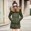 Fashion Women winter hooded coat female outerwear parka ladies warm long jacket Slim Coats For Women