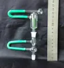 Adaptador de vidrio Venta al por mayor Accesorios de tubería de agua de vidrio de cachimba de vidrio