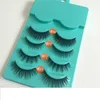 Cross Messy False Eyelash 30 Styles Natural Long Curling Criscross Thick Fake Eyelashes Women Makeup Tools Accessories 5 Pairs Woman Lady