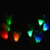Solar lampor LED Garden Lights Power Flower Stake Light Color Changing Outdoor Path Yard Decoration