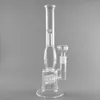 Honeycomb Tire Perc Glass Water Pipe - Premium Bong for Smooth Smoking Experience