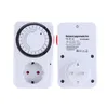 Freeshipping 24-uurs mechanische elektrische stekkerprogramma timer power switch energy Saver