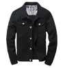 Nyaste mäns solida denimjacka L Patted Letter Pablo Design Spring Jacket Jean Coats Single-Breasted Size S-XXXL TXDD