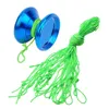 YO-YO için 10 adet / grup Polyester Halat Işık Profesyonel Çocuklar YoYo Topu Oyuncaklar Trick Dize Oyuncak Aksesuarları Halat Yeşil