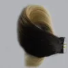 T1B / 613 Pegatina Pegatina Trozo de piel 100 g / paquete PU PUG CINEA PIGUS PIEL EXTENSIONES DE PELO 100% REMY HUMANO CUANTE HUMANO Cinta de la extensión del cabello Envío gratis