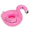 Ins pvc opblaasbare flamingo drankjes beker houder zwembad cartoon drijvers drijvende drank cup stand ring bar onderzetters kinderen bad speelgoed zwemmen