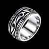 Antike Maya Mode Ring Herren Atainless Steel Schmuck Designer Schmuck Hip Hop Punk Style Herrenringe Biker Ringe Größe 8-125005401