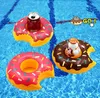 Inflatable Float Flamingo Cup Holder Coasters Inflatable Drink Holder for Swimming Pool Air Mattresses for Cup Party GGA617